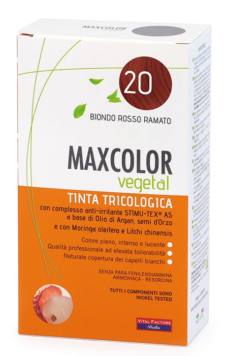 MAX COLOR VEGETAL TINT 20 140M - pharmaluna
