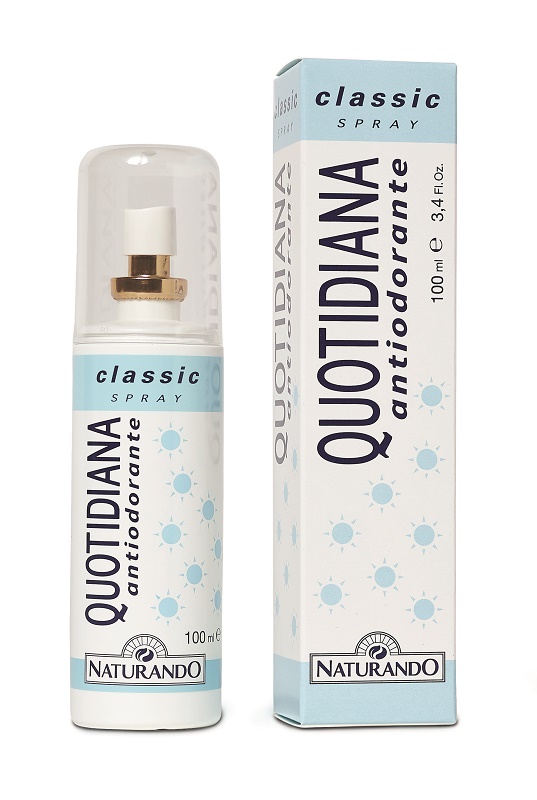 QUOTIDIANA ANTIODORE SPRAY CLASSIC 100 ML - pharmaluna