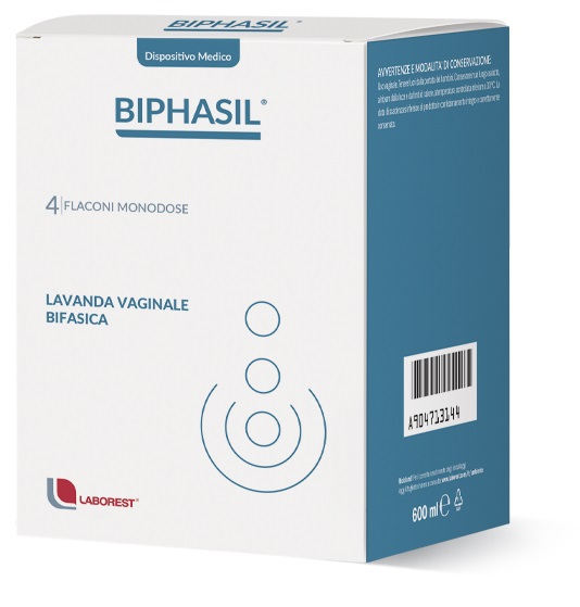BIPHASIL TRATTAMENTO VAGINALE 4 FLACONIX150 ML - pharmaluna