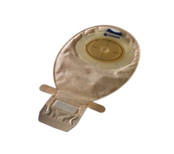 SACCA PER ILEOSTOMIA CON HIDE/AWAY APERTA TRASPARENTE RITAGLIABILE CON VELCRO 10/76MM MISURA MAXI 650ML - pharmaluna