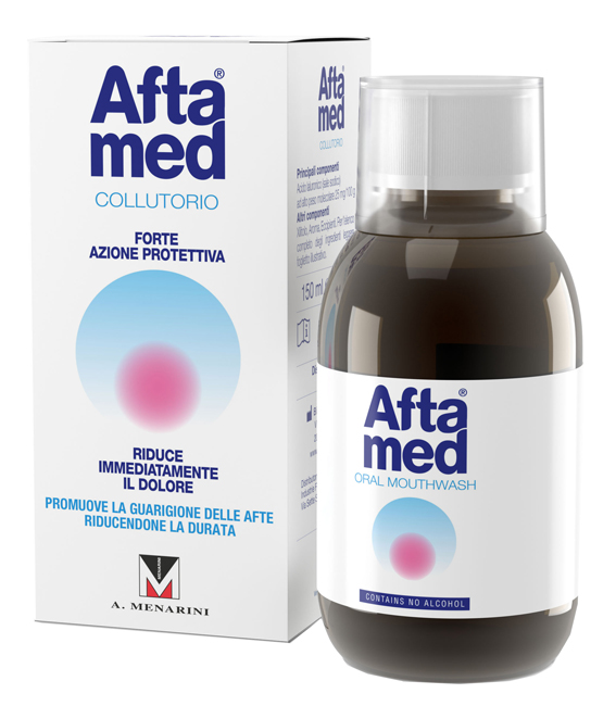 COLLUTORIO AFTAMED 150 ML - pharmaluna
