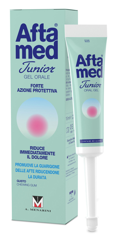GEL AFTAMED JUNIOR ACIDO IALURONICO 15 ML - pharmaluna
