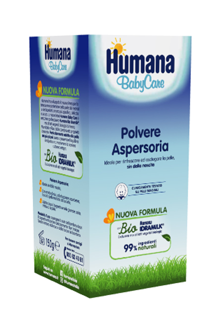 HUMANA BABY CARE POLVERE ASPERSORIA 150 G - pharmaluna