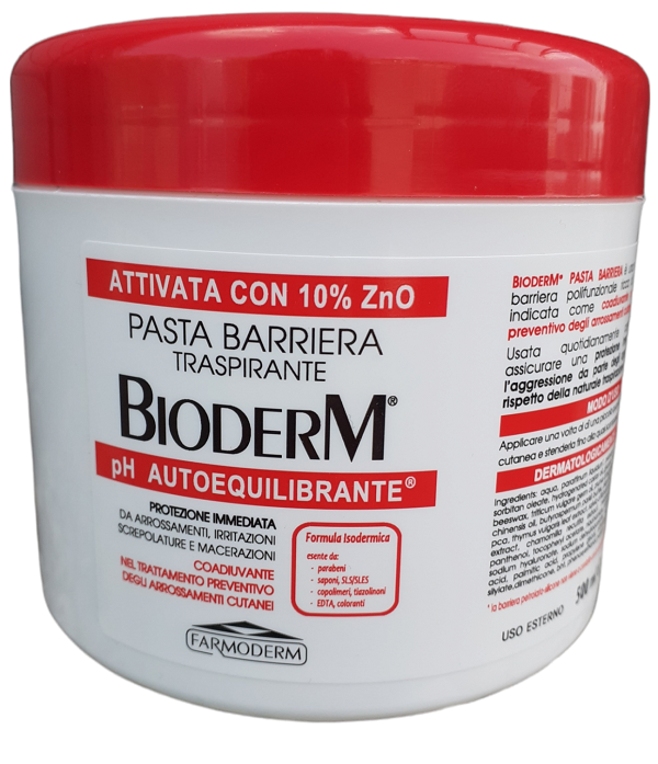 BIODERM PASTA BARRIERA ZINCO 500 ML - pharmaluna