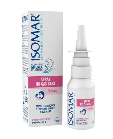 ISOMAR SOLUZIONE ACQUA MARE BABY SPRAY NO GAS 30ML - pharmaluna