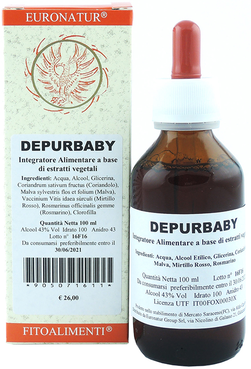 DEPURBABY GOCCE 100 ML - pharmaluna