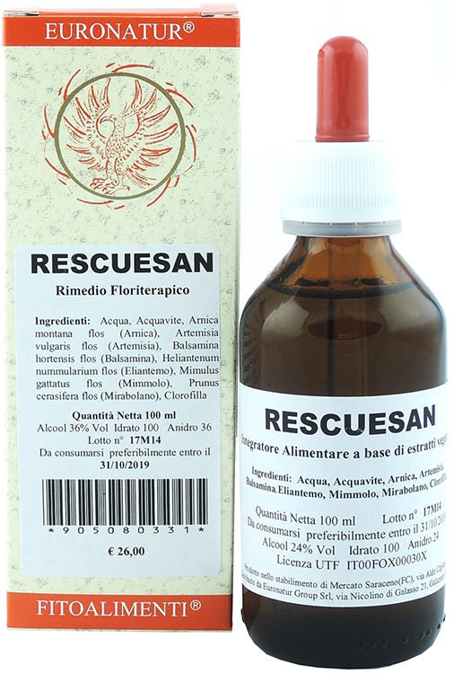 RESCUESAN GOCCE 100 ML - pharmaluna