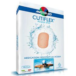 MEDICAZIONE ADESIVA IMPERMEABILE TRASPARENTE MASTER-AID CUTIFLEXMED 14X14 CM 5 PEZZI - pharmaluna