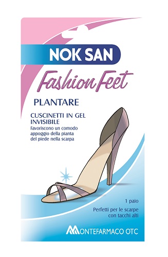 NOK SAN FASHION CUSCINETTO GEL PLANTARE - pharmaluna