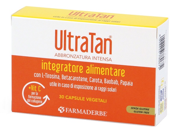 ULTRA TAN INTEGRATORE 30 CAPSULE - pharmaluna