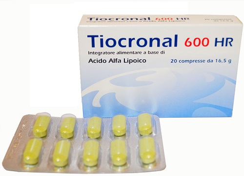 TIOCRONAL 600 HR 20 COMPRESSE - pharmaluna