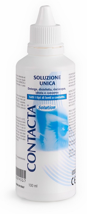 SOLUZIONE UNICA ISOTONICA CONTACTA 100 ML - pharmaluna