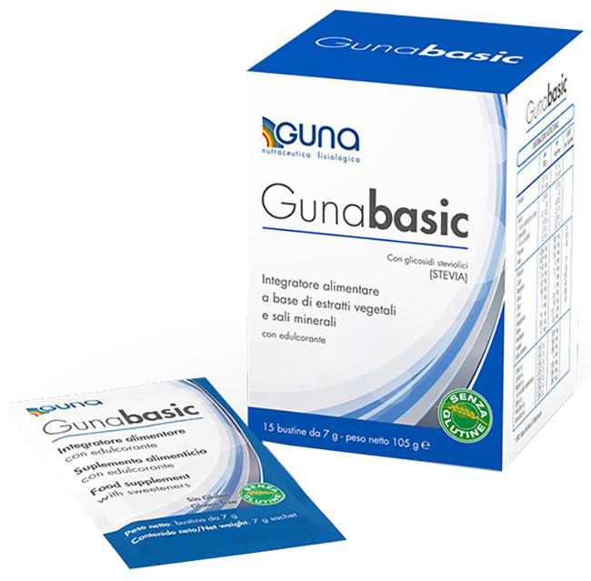 GUNABASIC POLVERE 15 BUSTINE - pharmaluna