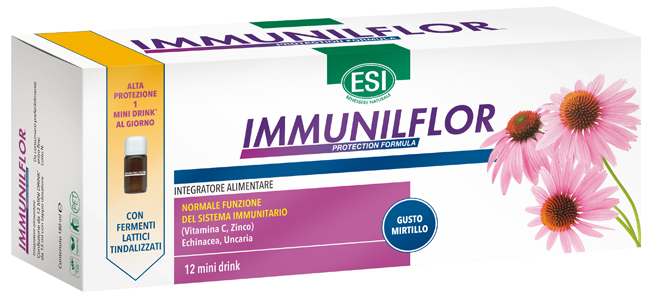 ESI IMMUNILFLOR MINI DRINK 12 MINI DRINK - pharmaluna