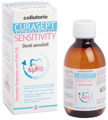CURASEPT SENSITIVITY COLLUTORIO 200 ML - pharmaluna
