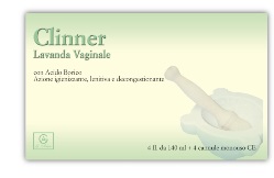 CLINNER LAVANDA VAGINALE 4 FLACONI 140 ML + 4 CANNULE VAGINALI MONOUSO IN BLISTER - pharmaluna