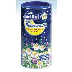 MELLIN BABY BUONANOTTE MELISSA CAMOMILLA VERBENA 200 G - pharmaluna