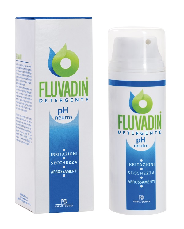 FLUVADIN DETERGENTE A PH NEUTRO SENZA SAPONE 150 ML - pharmaluna