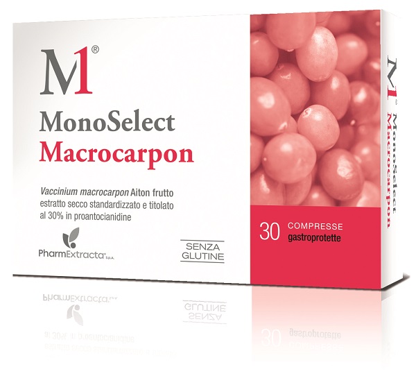 MONOSELECT MACROCARPON 30 COMPRESSE GASTROPROTETTE - pharmaluna