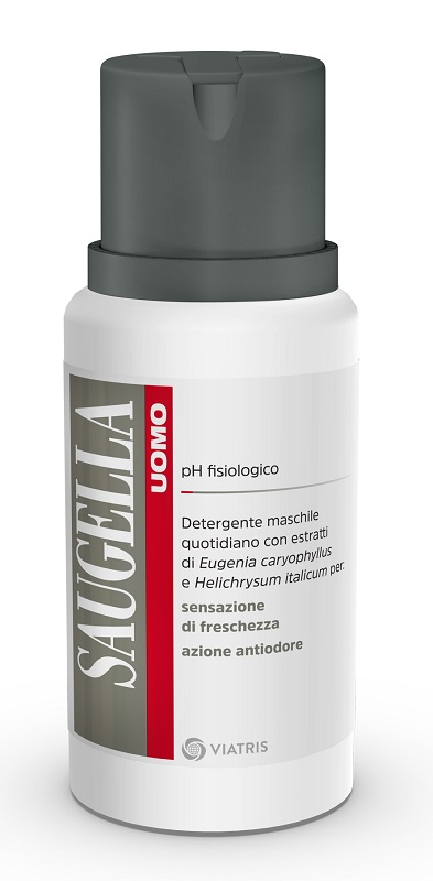 SAUGELLA UOMO PH FISIOLOGICO DETERGENTE MASCHILE 200 ML - pharmaluna