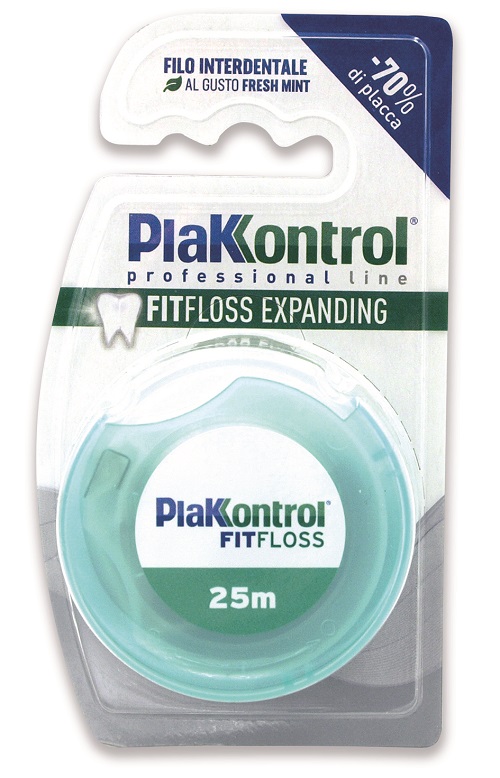 PLAKKONTROL FIT FLOSS FILO 25 M - pharmaluna