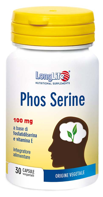 LONGLIFE PHOS SERINE 30 CAPSULE - pharmaluna