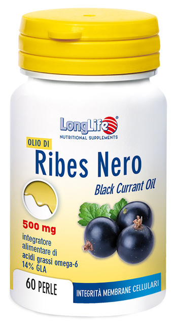 LONGLIFE OLIO RIBES NERO 60 PERLE - pharmaluna