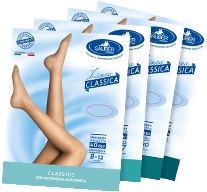 SAUBER COLLANT 100 DENARI MAGLIA LISCIA NEUTRO BEIGE 4 LINEA CLASSICA - pharmaluna