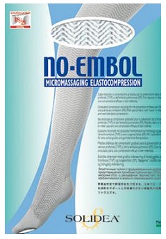 NO EMBOL CALZA ANTIEMBO BIANCO M - pharmaluna