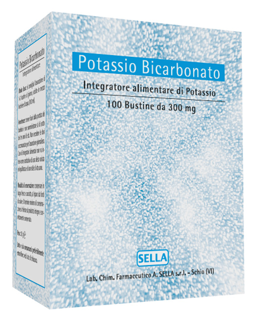 POTASSIO BICARBONATO POLVERE 100 BUSTINE - pharmaluna
