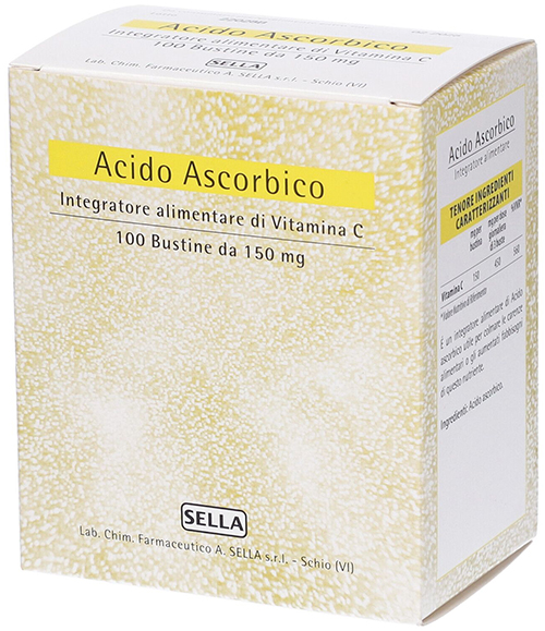 ACIDO ASCORBICO 100 BUSTINE - pharmaluna