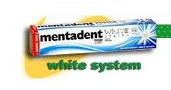 MENTADENT DENTIFRICIO WHITESYSTEM 75 ML - pharmaluna