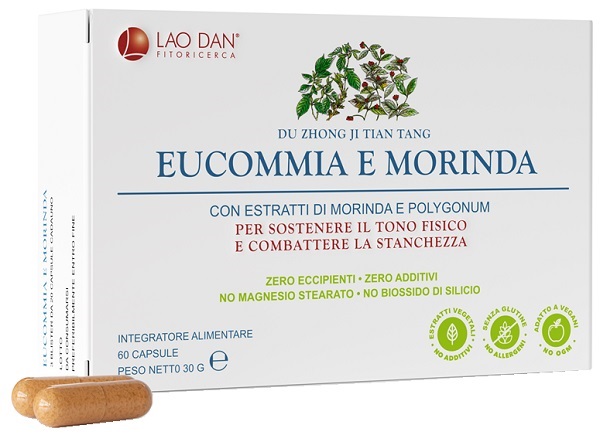 EUCOMMIA MORINDA 60 COMPRESSE BLISTER - pharmaluna