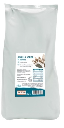 ARGILLA IN POLVERE ESSICATA AL SOLE 3 KG - pharmaluna