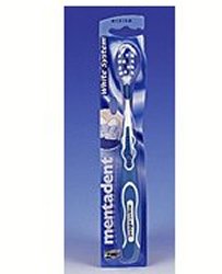 MENTADENT SPAZZOLINO WHITE SYSTEM - pharmaluna