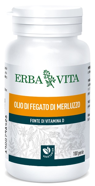 OLIO FEGATO MERLUZZO 100 PERLE 453 MG - pharmaluna