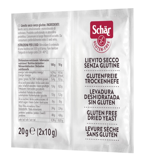 SCHAR LIEVITO SECCO 2 BUSTINE DA 10 G - pharmaluna