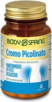 BODY SPRING CROMO PICOLINATO 60 COMPRESSE - pharmaluna