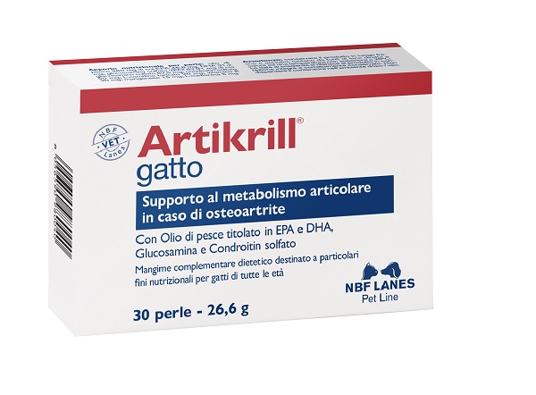 ARTIKRILL GATTO BLISTER 30 PERLE - pharmaluna