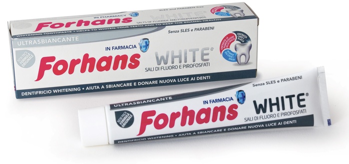 FORHANS SP WHITE DENTIF 75ML - pharmaluna