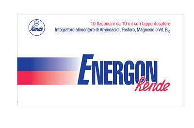 ENERGON RENDE 10 FLACONCINI DA 10 ML L'UNO CON TAPPO DOSATORE - pharmaluna