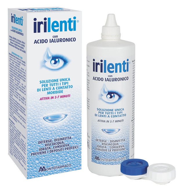 SOLUZIONE UNICA PER LENTI A CONTATTO IRILENTI 300ML - pharmaluna