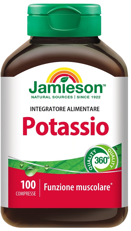 POTASSIO JAMIESON 100 COMPRESSE - pharmaluna