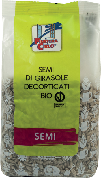 SEMI DI GIRASOLE DECORTICATI BIO 250 G - pharmaluna