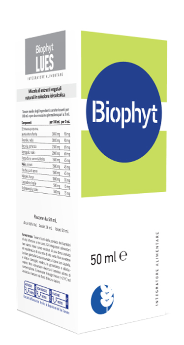 BIOPHYT LUES 50 ML SOLUZIONE IDROALCOLICA - pharmaluna
