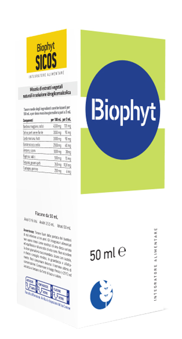 BIOPHYT SICOS 50 ML SOLUZIONE IDROALCOLICA - pharmaluna