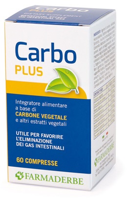 CARBO PLUS 60 COMPRESSE - pharmaluna