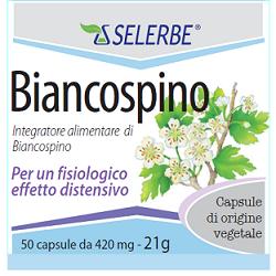 BIANCOSPINO ESTRATTO SECCO TITOLATO 50 CAPSULE - pharmaluna