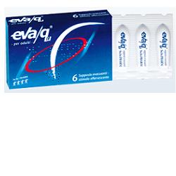 EVA QU 6 SUPPOSTE AD AZIONE EFFERVESCENTE - pharmaluna