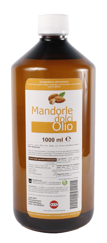 MANDORLE DOLCI OLIO 1000 ML - pharmaluna